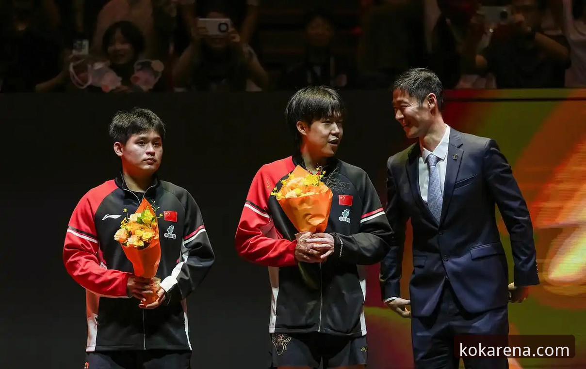 KOK体育账号注册 世乒赛小组赛中国男乒横扫英格兰,林诗栋王楚钦梁靖崑各有亮点